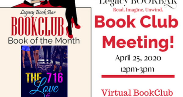 Legacy BookBar April Virtual Book Club